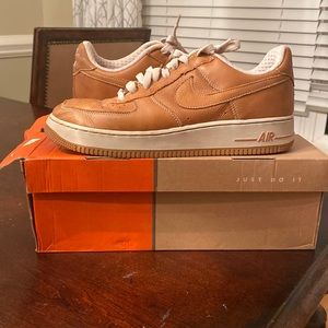 Air Force 1 premium maple tan size 10.5 men’s
